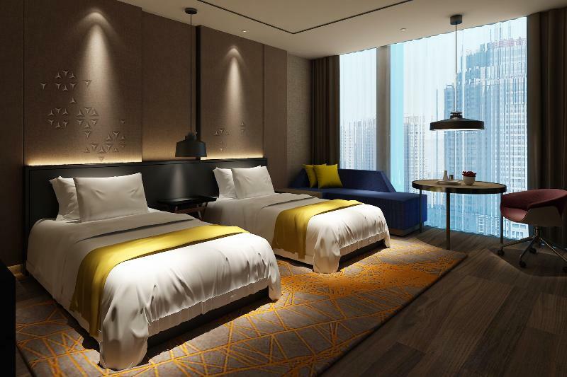 Grand Skylight International Hotel Haoyue Shenzhen Baoan Int'L Exhibition Center 외부 사진