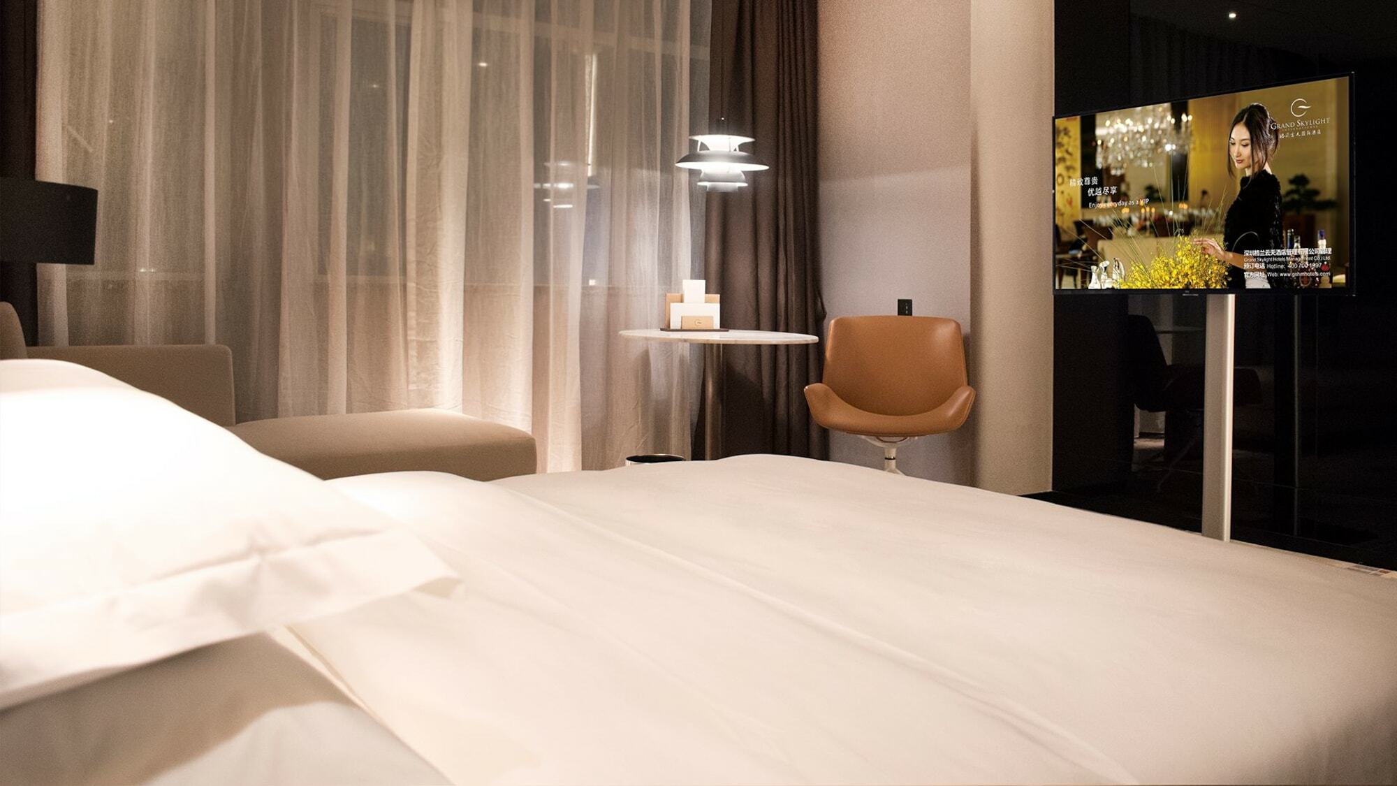 Grand Skylight International Hotel Haoyue Shenzhen Baoan Int'L Exhibition Center 외부 사진
